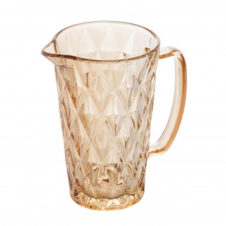 Jarra Vidro 1l Diamond Ambar Diamante - Lyor Jarra Vidro 1l Diamond Ambar Diamante - Lyor