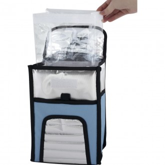 Bolsa Térmica Ice Cooler 4.5 Litros C/ Alça Mor Azul