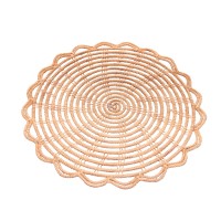 LUGAR AMERICANO PALM DE FIBRA NATURAL FLOR 35CM LUGAR AMERICANO PALM DE FIBRA NATURAL FLOR 35CM