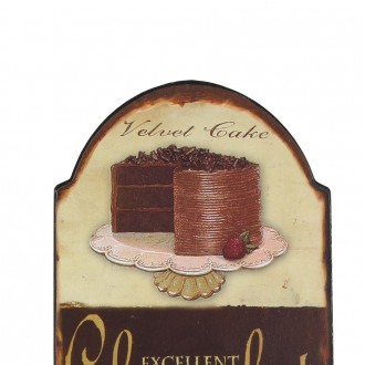Cabideiro Metal Torta Chocolate 1 Gancho 02155 Oldway 