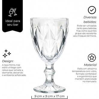 JG 6TACAS AGUA CLEAR VITRAL VERRE  TC14853 5094