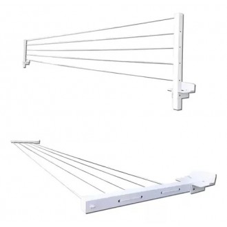 VARAL BASCULANTE COMPLETO BRANCO ALMOV  