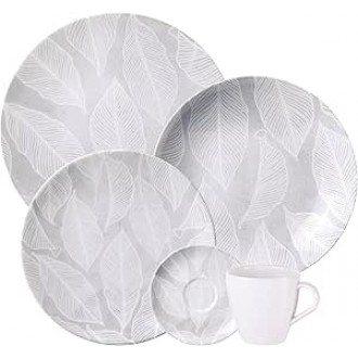 Aparelho de Jantar Tramontina Arbo em Porcelana Decorada 20 Peças