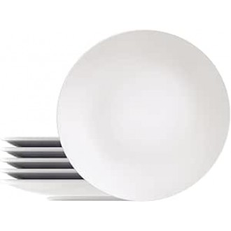 Kit Prato Sobremesa Tramontina Sophia em Porcelana  21 cm